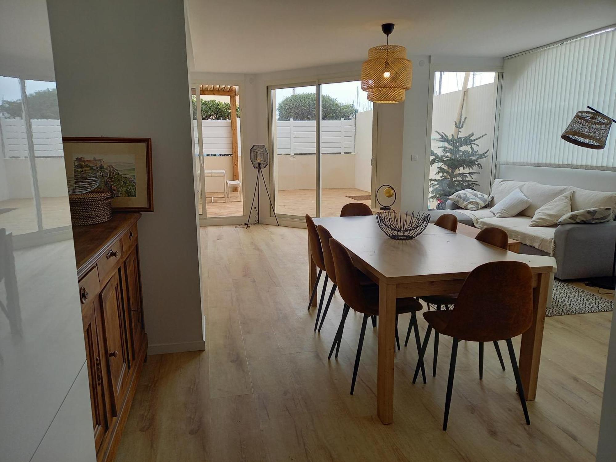 Appartement 100 M2 Terrasse Piscine Gruissan Exteriör bild